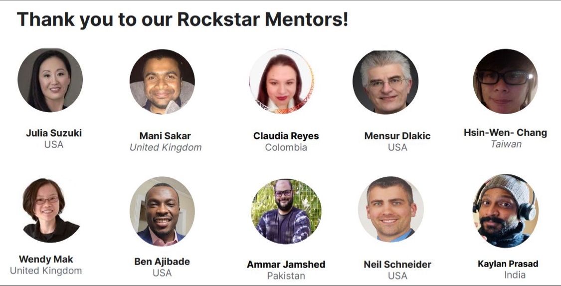KaggleX Top 10 Mentor Recognition