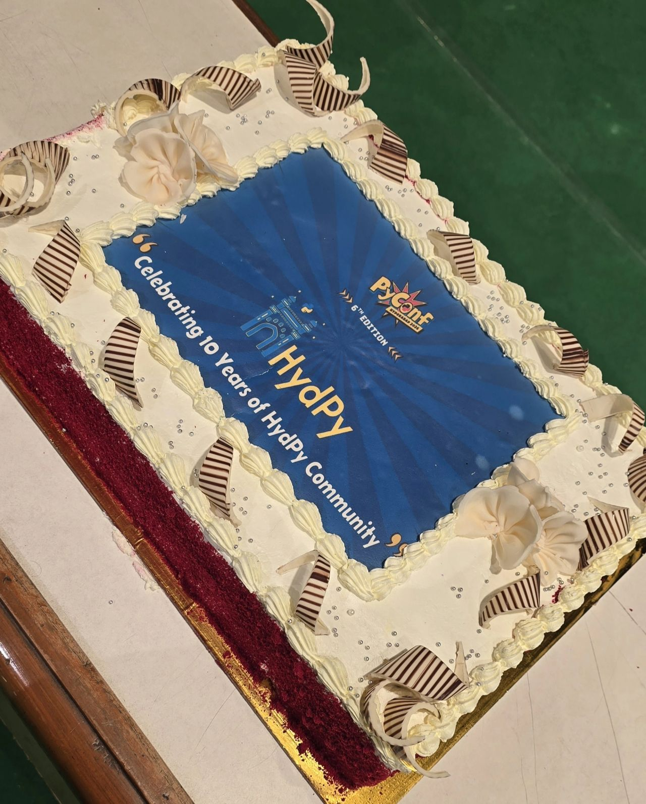 HydPy 10-year community celebration cake